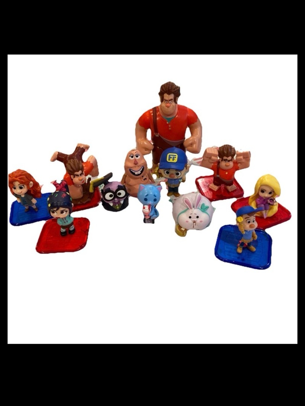 Wreck It Ralph Disney figures lot of 12